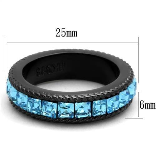 Ocean's Edge Eternity Ring