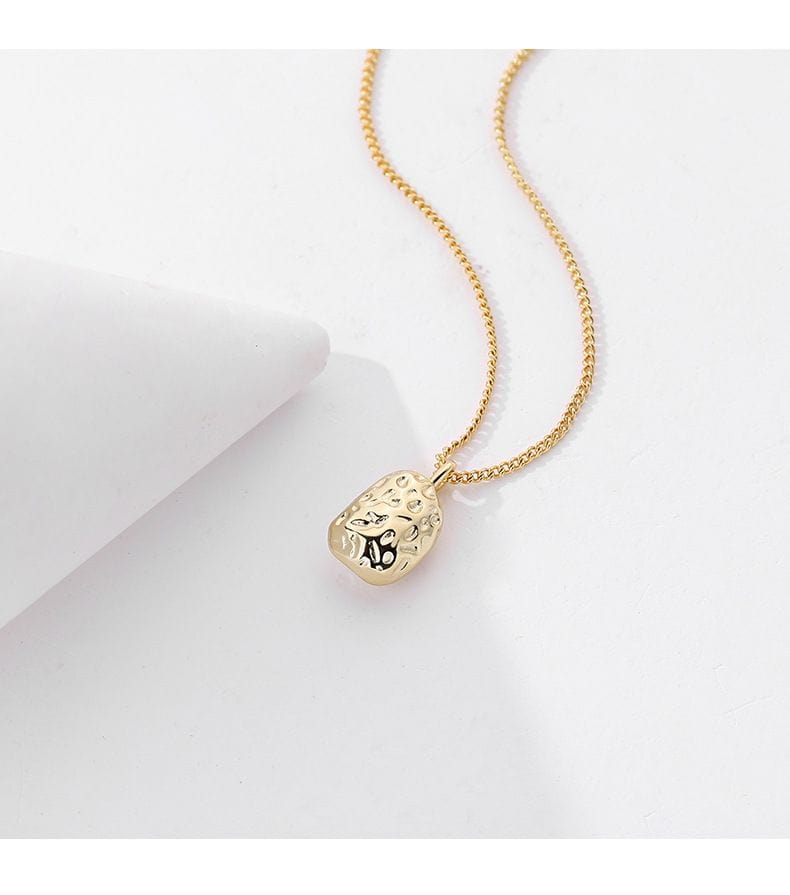 925 Golden Embrace Pearl Necklace