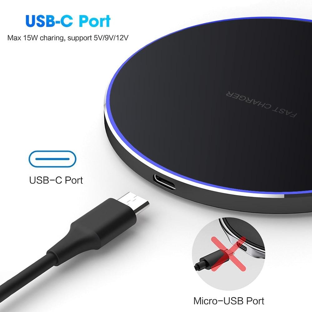 AuraCharge 30W | Minimalist Wireless Energy Pad