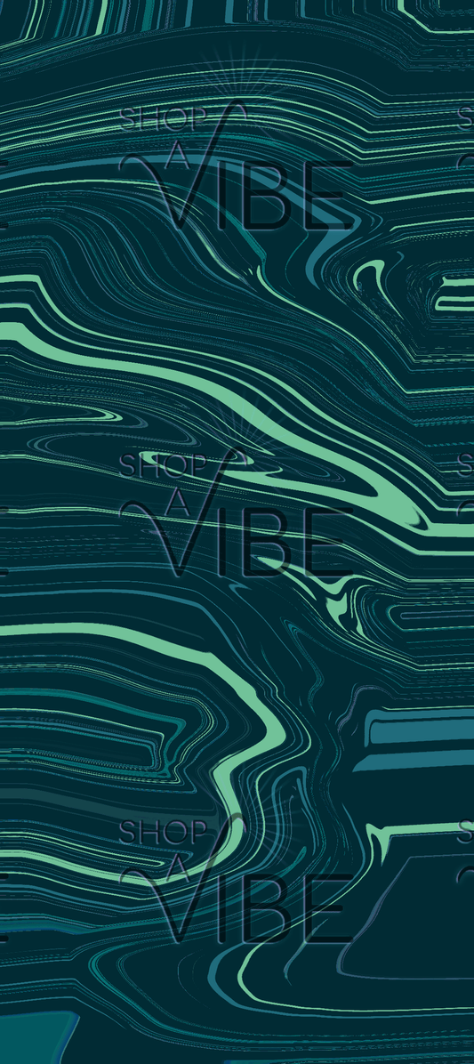 Deep Water Veins| Marble Energy Wallpaper for Phone or Tablet