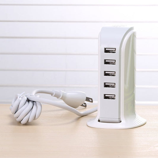 FlowDock 5-Port Charger | Energy Hub for Your Essentials