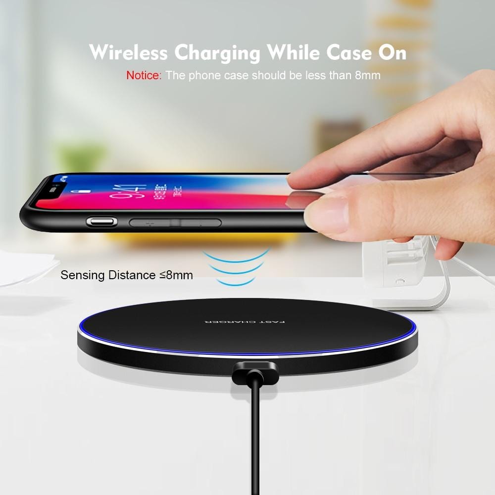 AuraCharge 30W | Minimalist Wireless Energy Pad